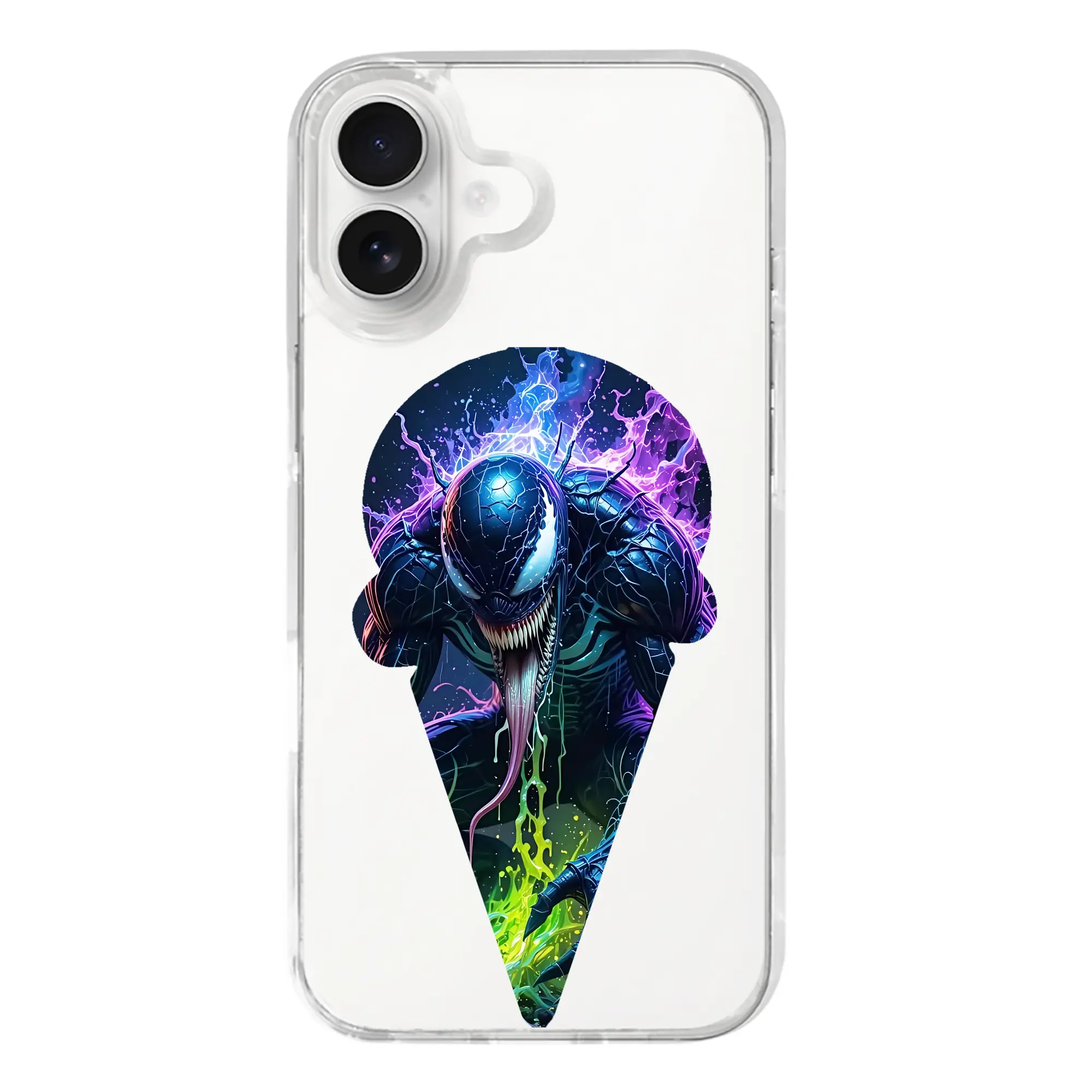 ヴェノム グッズ,ヴェノム - iPhone 17シリーズ 透明スマホケース – 薄型・耐衝撃・精密フィット保護カバー